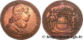 ARTOIS - GENTRY AND TOWNS
Type : MAXIMILIEN DE BETHUNE DE SULLY D'HENRICHEMON 
Date : n.d. 
Metal : red copper 
Diameter : 27  mm
Orientation dies : 6...