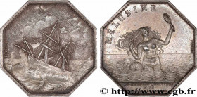 INSURANCES
Type : MELUSINE 
Date : n.d. 
Metal : silver 
Diameter : 33  mm
Orientation dies : 12  h.
Weight : 17,08  g.
Edge : lisse 
Puncheon : lampe...