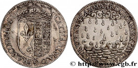 CATHERINE DE' MEDICI
Type : Le veuvage 
Date : n.d. 
Mint name / Town : Paris 
Metal : silver 
Diameter : 28  mm
Orientation dies : 12  h.
Weight : 4,...