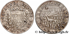 BRITTANY (STATES OF...) 
Type : États, frappe entre 1657 et 1675 
Date : (1657-1675) 
Date : n.d. 
Metal : silver 
Diameter : 26,5  mm
Orientation die...