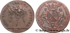 ILE DE FRANCE - TOWNS AND GENTRY
Type : L. J. DE. MADAILLAN enseigne des Gendarmes du Roi 
Date : 1717 
Metal : red copper 
Diameter : 29,5  mm
Orient...