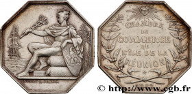 REUNION ISLAND
Type : Chambre de Commerce de l’Île de la REUNION 
Date : 1862 
Metal : silver 
Diameter : 37  mm
Orientation dies : 12  h.
Weight : 24...