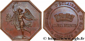 GAZ (LIGHTING...)
Type : Compagnie d’éclairage au gaz - Alexandrie 
Date : n.d. 
Metal : copper 
Diameter : 31  mm
Orientation dies : 12  h.
Weight : ...