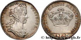 MARIE-ADÉLAÏDE OF SAVOY, DUCHESS OF BURGUNDY HEIR APPARENT AND MOTHER OF FUTURE LOUIS XV
Type : Jeton AR 29 
Date : 1712 
Metal : silver 
Diameter : 2...