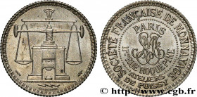 III REPUBLIC
Type : Jeton essai de monnayage de Poissy 
Date : ( 1922 ) 
Date : n.d. 
Mint name / Town : Poissy 
Metal : nickel silver 
Diameter : 23 ...