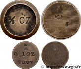 ROUYER - VIII. JETONS AND TOKENS CLASSIFIED BY TYPE
Type : Lot de 2 Poids monétaire à identifier 1/2 OZ 
Date : n.d. 
Metal : bronze 
Diameter : 23  m...