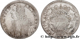 DALMATIA - REPUBLIC OF RAGUSA
Type : Thaler rectoral neuf 
Date : 1765 
Mint name / Town : Raguse 
Metal : silver 
Diameter : 41  mm
Orientation dies ...