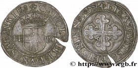 SAVOY - DUCHY OF SAVOY - CHARLES II THE GOOD
Type : 4 Gros, 1er type (grosso) 
Date : 1552 
Mint name / Town : Aoste 
Metal : billon 
Diameter : 28  m...