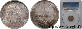 ITALY
Type : 20 Centesimi Victor Emmanuel II 
Date : 1863 
Mint name / Town : Milan 
Quantity minted : 27844963 
Metal : silver 
Millesimal fineness :...