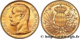 MONACO
Type : 100 Francs or Albert Ier 
Date : 1896 
Mint name / Town : Paris 
Quantity minted : 20000 
Metal : gold 
Millesimal fineness : 900  ‰
Dia...