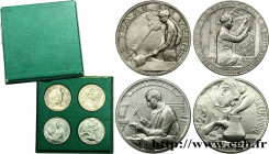 III REPUBLIC
Type : Médaille, Les 4 artisanats, lot de 4 ex. 
Date : 1937 
Metal : cupro-nickel-zinc 
Diameter : 32  mm
Engraver : Becker / Delannoy /...