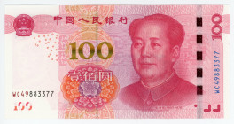 China Republic 100 Yuan 2015
P# 909; N# 205868; # WC49883377; UNC