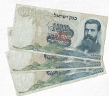 Israel 3 x 100 Lirot 1968 (5728)
P# 37d; N# 203890; VF