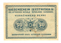 Estonia 50 Penni 1919
P# 42; N# 226747; AUNC