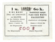 Russia - Poland Bialystok 1 Mark 60 Kopeks 1915
16823; AUNC