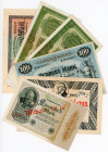 Germany Lot of 6 Banknotes 1900 - 1948
Various Denominations & Dates VF- XF+