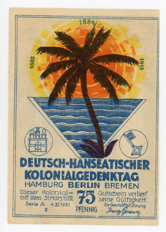 Germany - Weimar Republic Prussia, Berlin 75 Pfennig 1921 Notgeld
N# 213509; De...