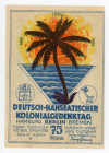 Germany - Weimar Republic Prussia, Berlin 75 Pfennig 1921 Notgeld
N# 213509; Deutsch-Hanseatischer Kolonialgedenktag - A3: Kiautschau; UNC