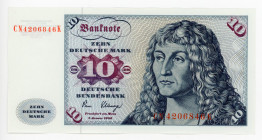 Germany - FRG 10 Deutsche Mark 1980
P# 31d; N# 204797; # CN4206846K; UNC