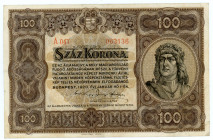Hungary 100 Korona 1920
P# 63; N# 207207; # A047 063136