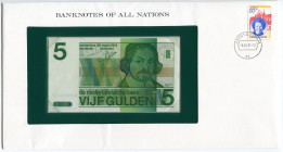 Netherlands 5 Gulden 1973 First Day Cover (FDC)
P# 95; N# 205503; # 2495564433; 6th of July 1981; UNC