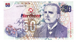 Northern Ireland 50 Pounds 2005
P# 208a; # JB 279470; UNC