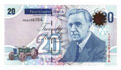 Northern Ireland 20 Pounds 2009
P# 211a; # HH8409384; UNC