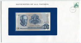 Norway 10 Kroner 1982 First Day Cover (FDC)
P# 36c; N# 205835; # BD8895313; 13th of October 1982; UNC