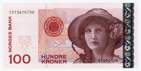 Norway 100 Kroner 2006
P# 49c; N# 209732; # 1313610730; UNC