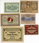 Poland Lot of 6 Notgelds 1918 - 1921
VF-UNC