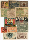 Poland Lot of 13 Notgelds 1919 - 1922
XF-UNC
