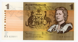 Australia 1 Dollar 1982 - 1983 (ND)
P# 42b, TBB# 210; N# 202381; # DLB620811; AUNC
