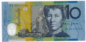 Australia 10 Dollars 2003
P# 58b; N# 202857; # BE03415784; UNC