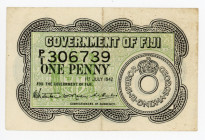 Fiji 1 Penny 1942
P# 47; N# 214803; P1-306739; VF-XF
