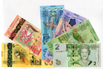 Fiji 2 - 5 - 10 - 20 - 50 - 100 Dollars 2011 - 2013 (ND)
Various Dates & Denominations; UNC