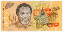 Papua New Guinea 50 Kina 1989 (ND)
P# 11a; N# 224304; # 000226; AUNC