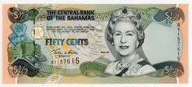 Bahamas 1/2 Dollar 2001
P# 68; N# 204942; # A1157615; UNC