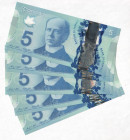 Canada 5 x 5 Dollars 2013
P# 106c; N# 201578; Polymer; UNC