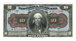 Mexico 10 Pesos 1915
P# S686a; N# 234613; # D717869; VF+