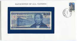 Mexico 50 Pesos 1973 First Day Cover (FDC)
P# 65a; N# 212493; # W2652179; 11th of January 82; UNC