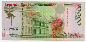 Suriname 10000 Gulden 1997
P# 144; N# 259031; # AZ 747874; XF-