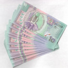 Suriname 30 x 10 Gulden 2000
P# 147; UNC