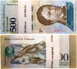 Venezuela Bundle With 100 Banknotes 500 Bolivares 2017
P# 94; N# 205354; UNC