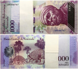 Venezuela Bundle With 100 Banknotes 1000 Bolivares 2017
P# 95; N# 205358; UNC