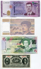 World Lot of 4 Notes 1915 - 2010
Various Countries, Dates & Denominations; UNC