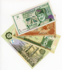 World Lot of 4 Notes 20th - 21st Centuries
Various Countries, Dates & Denominations; VF-UNC