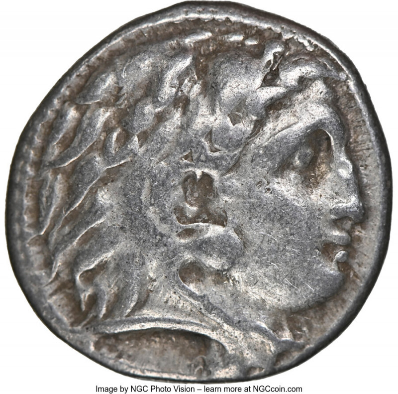 MACEDONIAN KINGDOM. Philip III Arrhidaeus (323-317 BC). AR drachm (16mm, 11h). N...