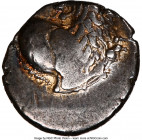 THRACE. Chersonesus. Ca. 4th century BC. AR hemidrachm (13mm, 2.28 gm). NGC Choice VF 2/5 - 5/5. Persic standard, ca. 480-350 BC. Forepart of lion rig...