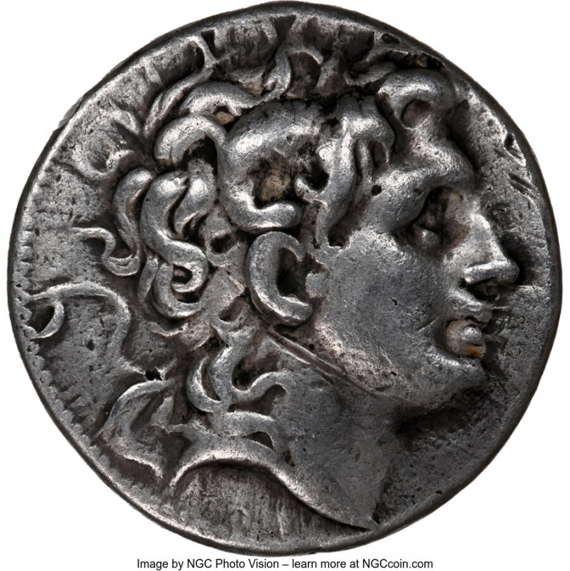 THRACIAN KINGDOM. Lysimachus (305-281 BC). AR tetradrachm (27mm, 16.96 gm, 1h). ...