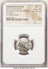 THESSALY. Thessalian League. Ca. 2nd-1st centuries BC. AR stater or double victoriatus (22mm, 6.26 gm, 11h). NGC XF 4/5 - 3/5. Philocratuus and Pherec...
